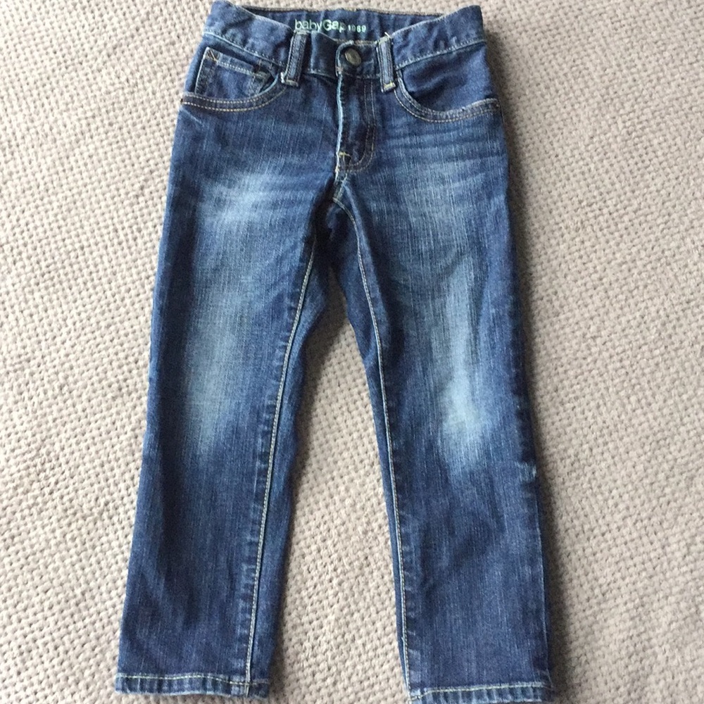 Gap 1969 medium/dark wash skinny jeans